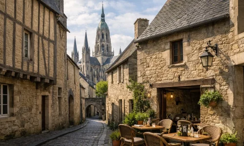 Bayeux pour une première visite : tapisserie, centre ancien et bonnes pauses : photo de couverture pour illustrer cet article