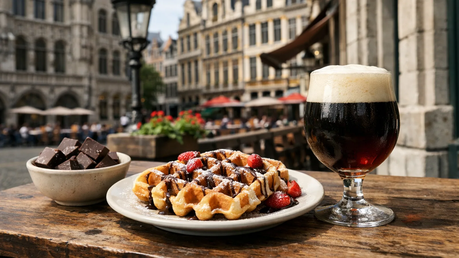 Bruxelles en week-end gourmand : chocolat, bière et quartiers à pied : photo de couverture pour illustrer cet article