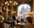 Cafés historiques en Europe : adresses et villes où chercher une vraie atmosphère : photo de couverture pour illustrer cet article