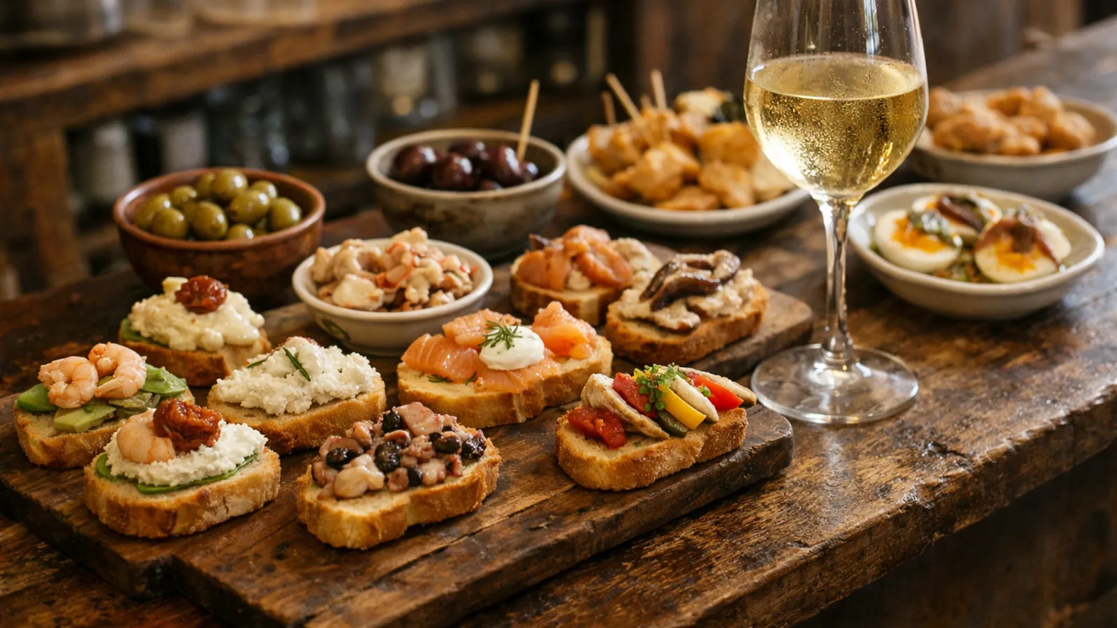 Cicchetti à Venise : comprendre l'aperitivo vénitien et bien choisir : photo de couverture pour illustrer cet article