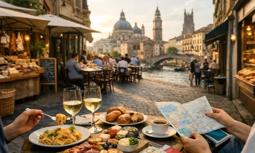 City trip gourmand en Europe : comment choisir la bonne destination : photo de couverture pour illustrer cet article