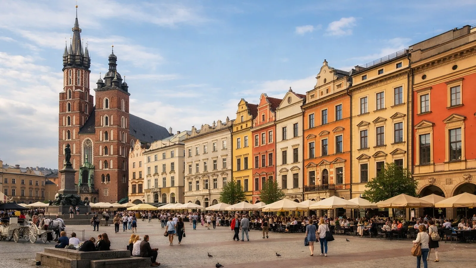 Cracovie en 3 jours : vieille ville, Kazimierz et mémoire : photo de couverture pour illustrer cet article