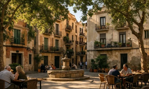 Gràcia à Barcelone : places, cafés et balade plus locale : photo de couverture pour illustrer cet article