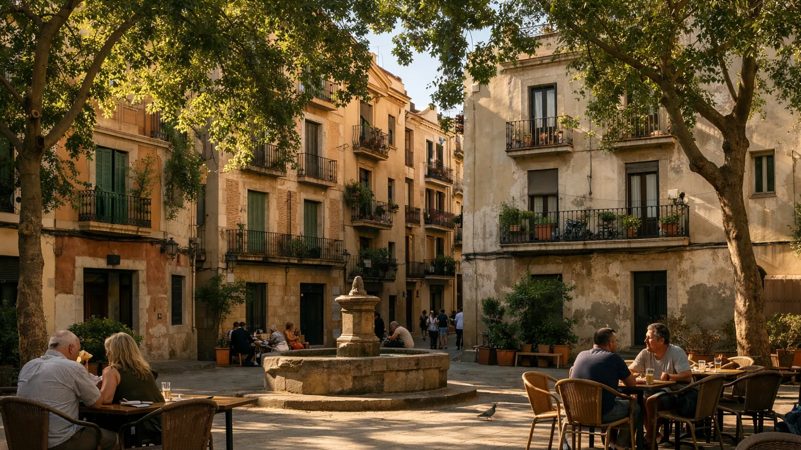 Gràcia à Barcelone : places, cafés et balade plus locale : photo de couverture pour illustrer cet article