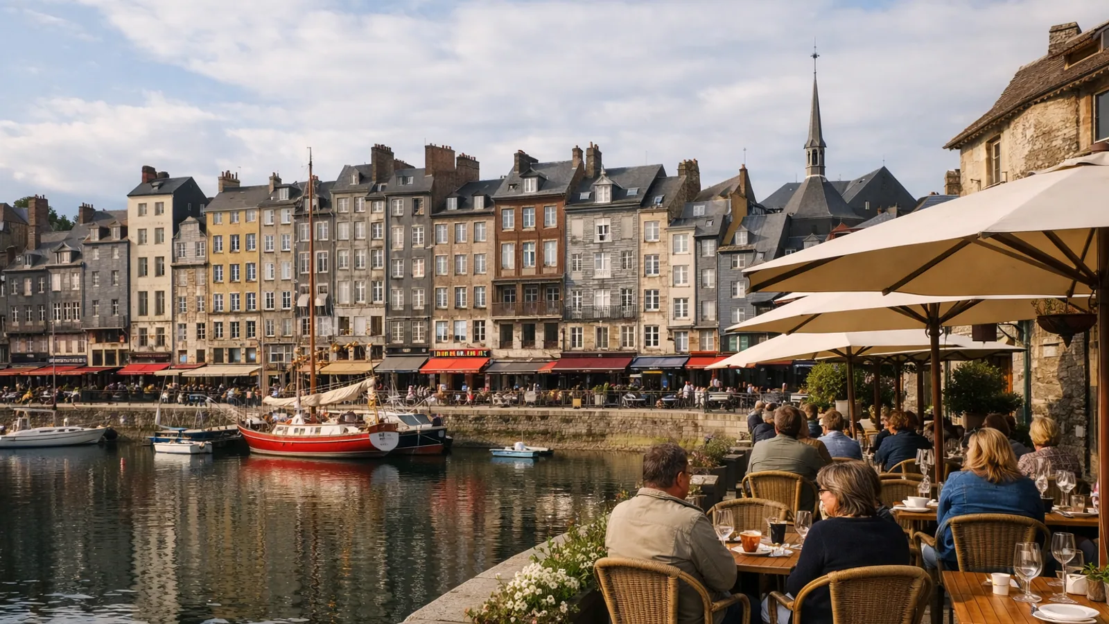 Honfleur en week-end : port, musées et bonnes pauses autour du Vieux Bassin : photo de couverture pour illustrer cet article