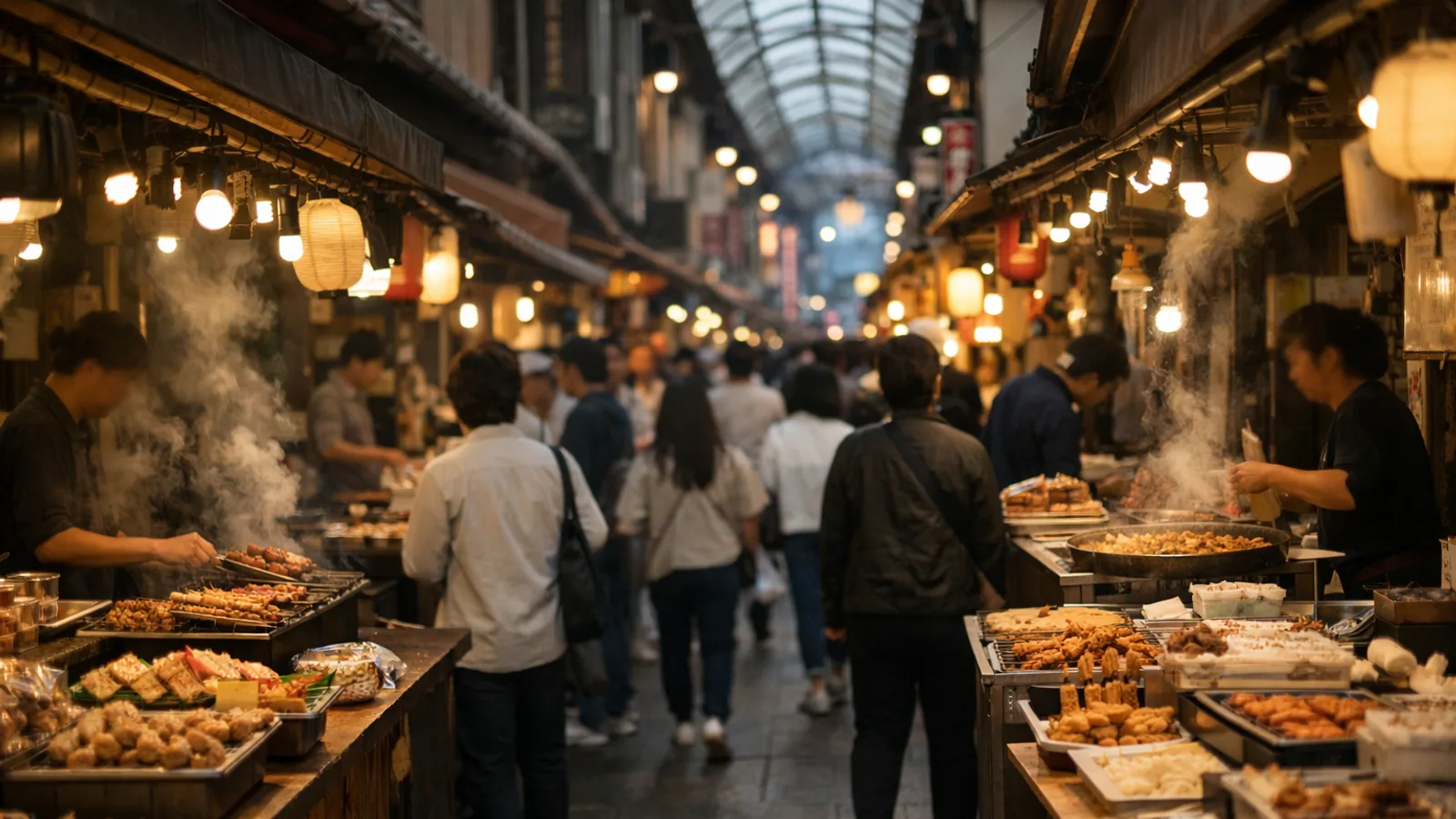 Osaka à pied : quartiers, marchés et bonnes pauses : photo de couverture pour illustrer cet article