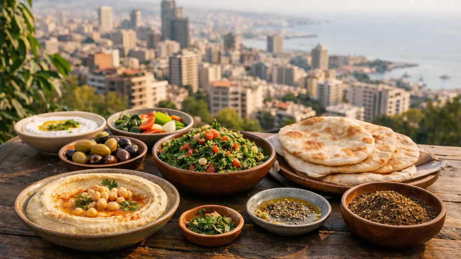 Liban gourmand : repères pour découvrir Beyrouth et les spécialités : photo de couverture pour illustrer cet article