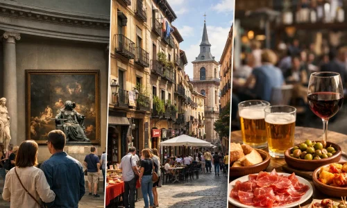 Madrid en 3 jours : musées, quartiers et pauses tapas : photo de couverture pour illustrer cet article