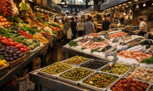Marchés de Barcelone : au-delà de la Boqueria : photo de couverture pour illustrer cet article
