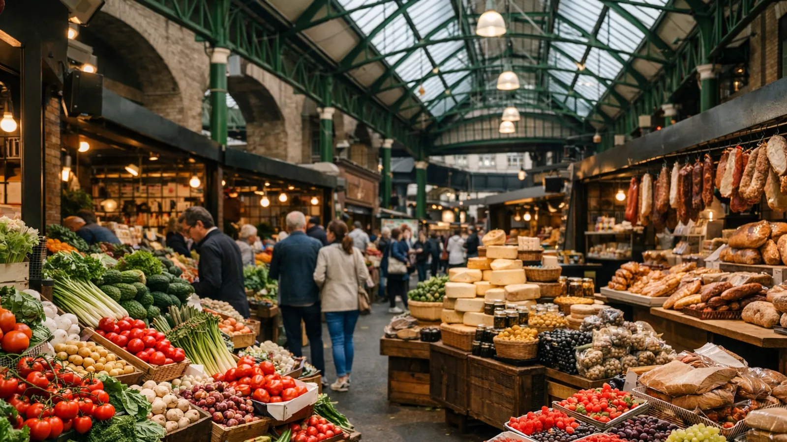 Marchés à Londres : Borough, Camden, Brick Lane et autres pistes : photo de couverture pour illustrer cet article