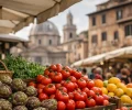 Marchés à Rome : où goûter la ville sans se limiter aux restaurants : photo de couverture pour illustrer cet article