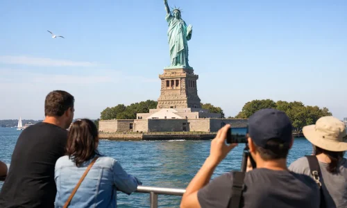 Statue de la Liberté à New York : organiser la visite sans perdre sa journée : photo de couverture pour illustrer cet article