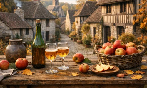 Normandie en automne : idées de week-end entre patrimoine, cidre et lumière douce : photo de couverture pour illustrer cet article