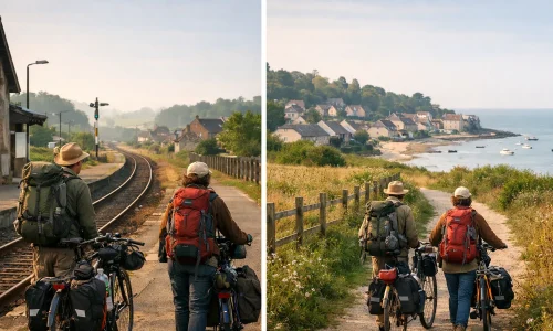 Visiter la Normandie sans voiture : options réalistes et limites : photo de couverture pour illustrer cet article