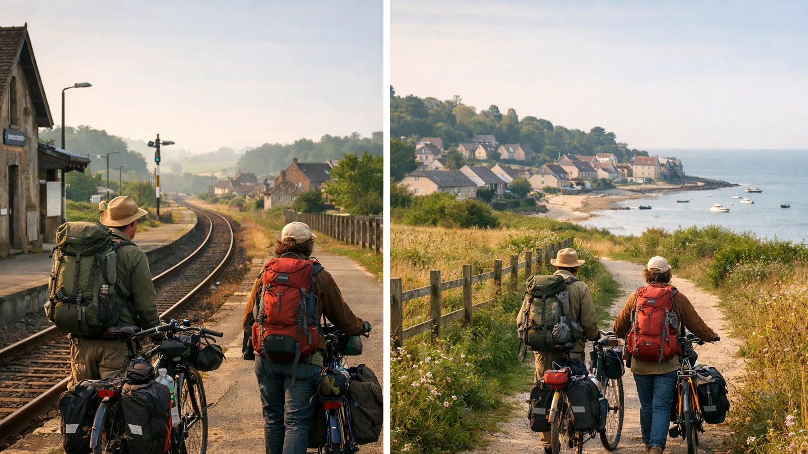 Visiter la Normandie sans voiture : options réalistes et limites : photo de couverture pour illustrer cet article