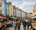 Notting Hill et Portobello Road : quand y aller et quoi regarder : photo de couverture pour illustrer cet article