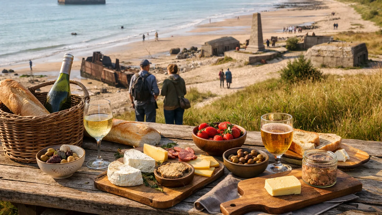 Plages du Débarquement : préparer une première visite respectueuse : photo de couverture pour illustrer cet article