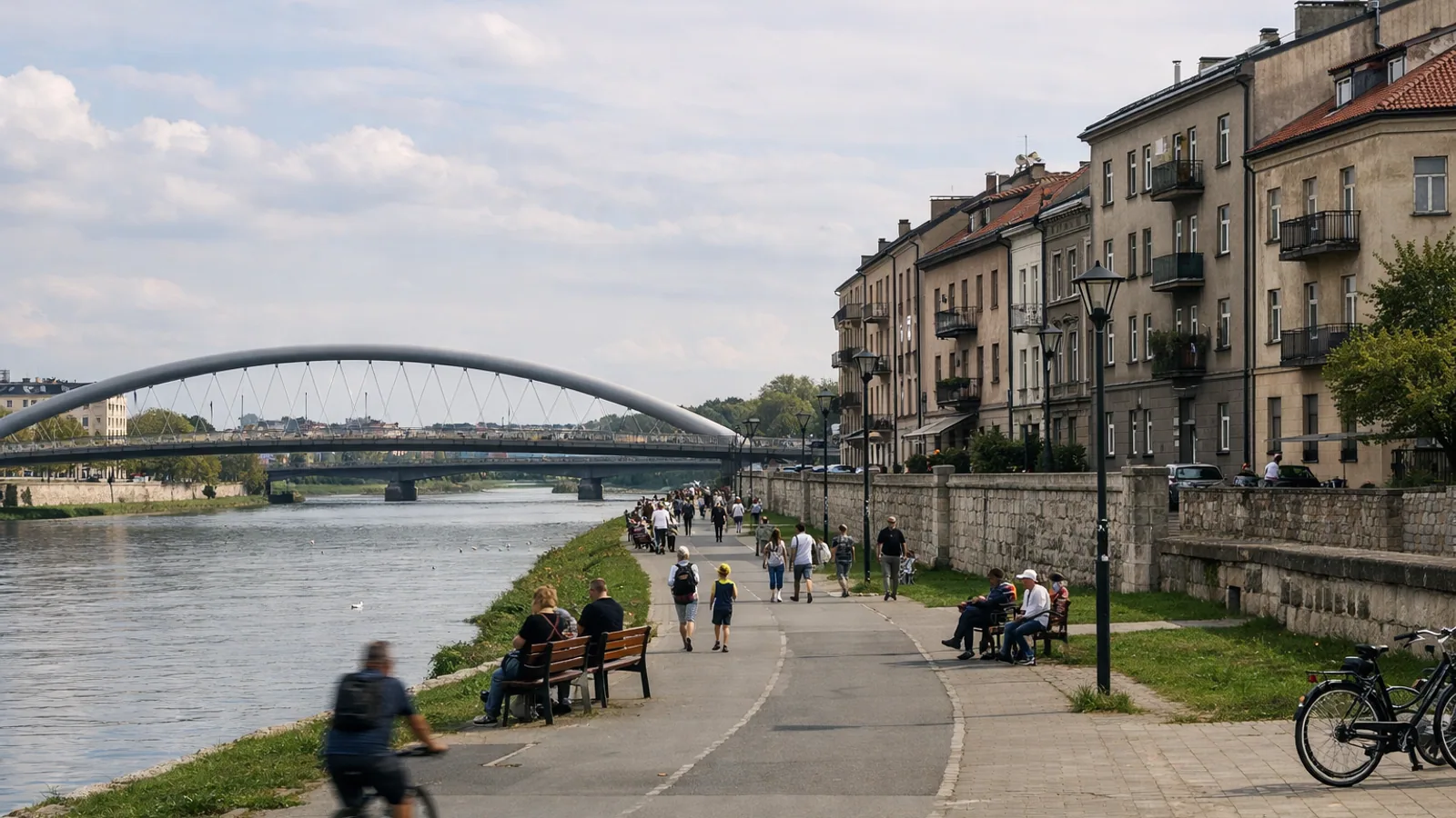 Podgórze à Cracovie : que voir de l'autre côté de la Vistule : photo de couverture pour illustrer cet article