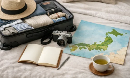 Préparer un voyage au Japon : itinéraire, budget et rythme réaliste : photo de couverture pour illustrer cet article