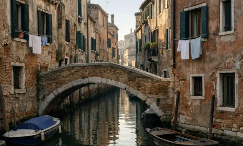 Quartiers de Venise : où marcher pour sortir des axes les plus chargés : photo de couverture pour illustrer cet article
