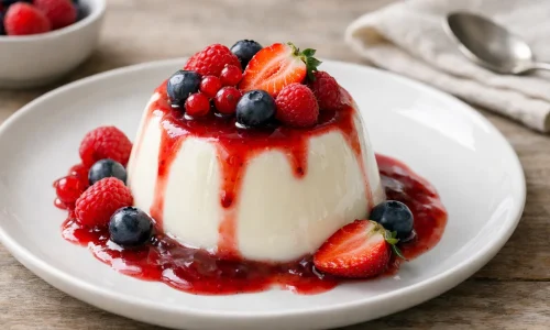 Panna cotta : recette douce, dosage de gélatine et idées de coulis : photo de couverture pour illustrer cet article