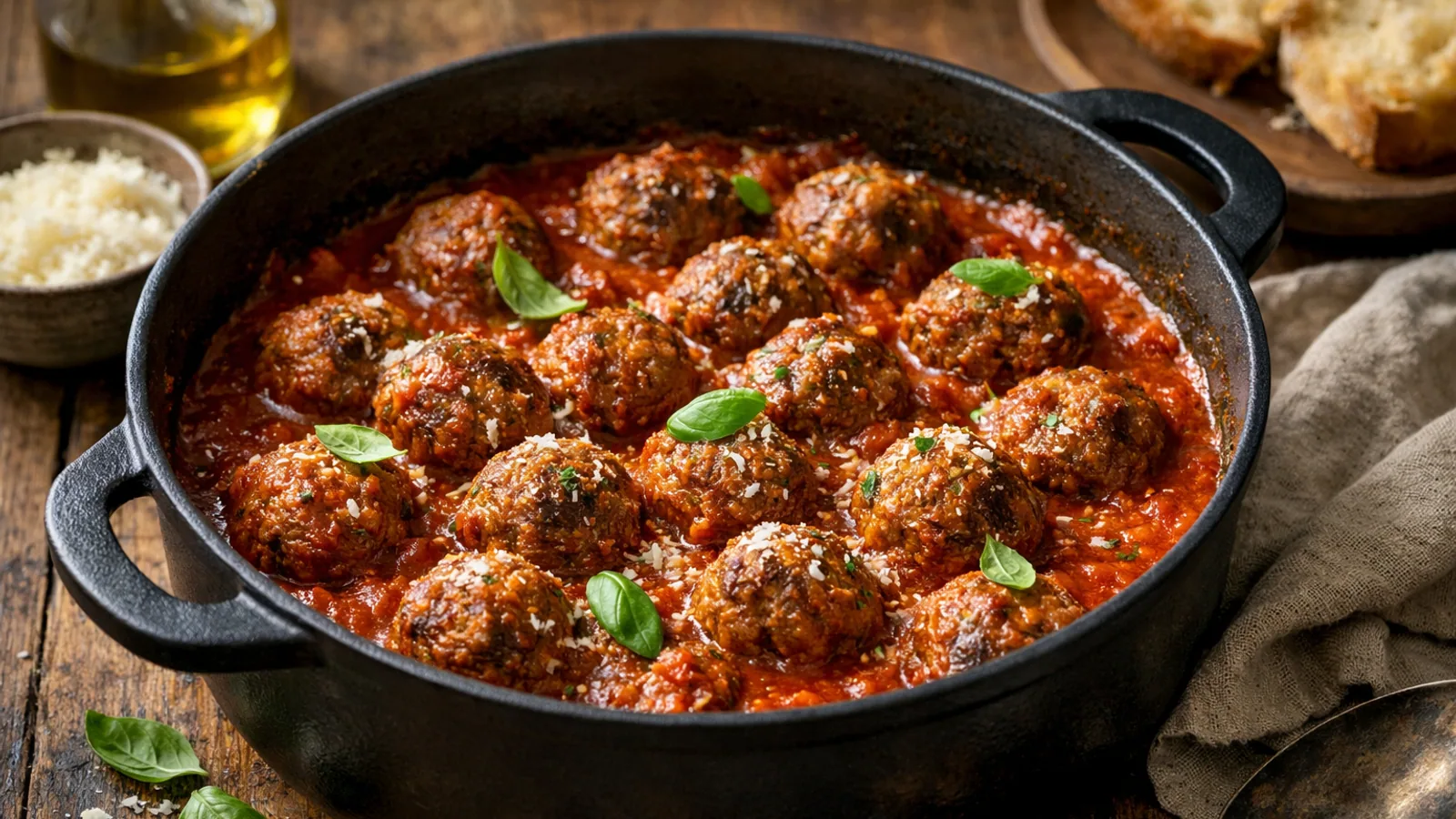 Meatballs américaines : boulettes moelleuses et sauce tomate maison : photo de couverture pour illustrer cet article