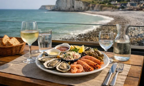 Tables avec vue mer en Normandie : critères pour choisir sans se tromper : photo de couverture pour illustrer cet article