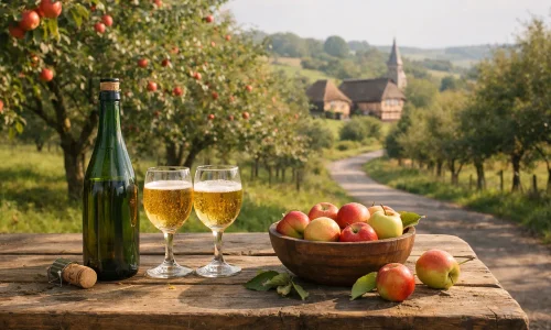 Route du cidre dans le Pays d'Auge : étapes et producteurs à repérer : photo de couverture pour illustrer cet article