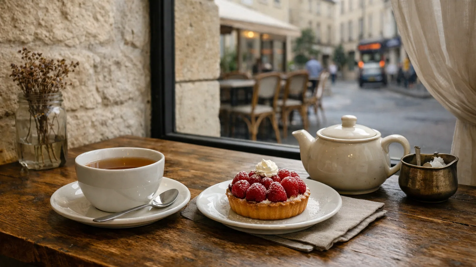 Salons de thé à Caen : où faire une vraie pause en ville : photo de couverture pour illustrer cet article