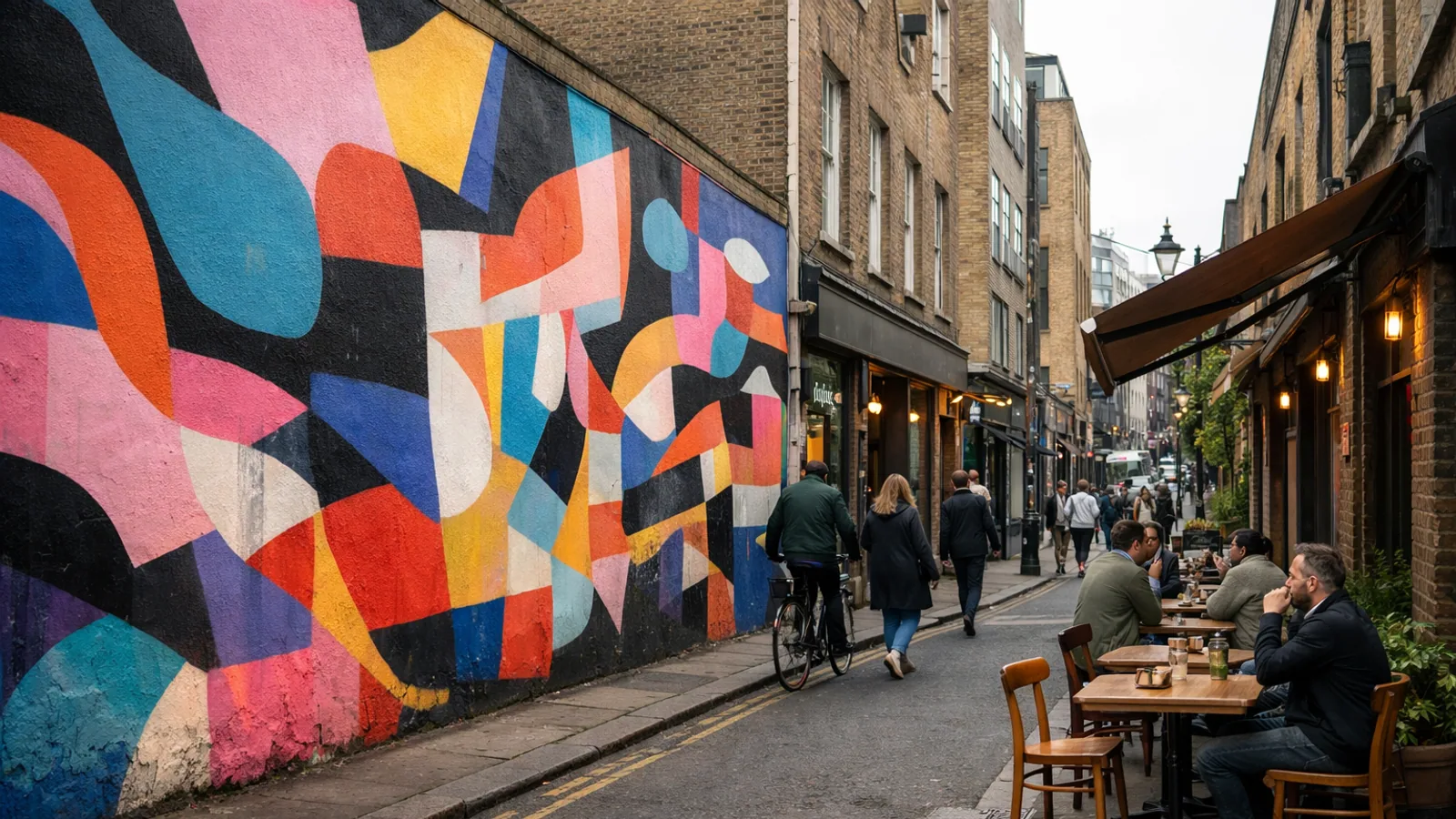 Shoreditch à Londres : street art, marchés et cafés : photo de couverture pour illustrer cet article