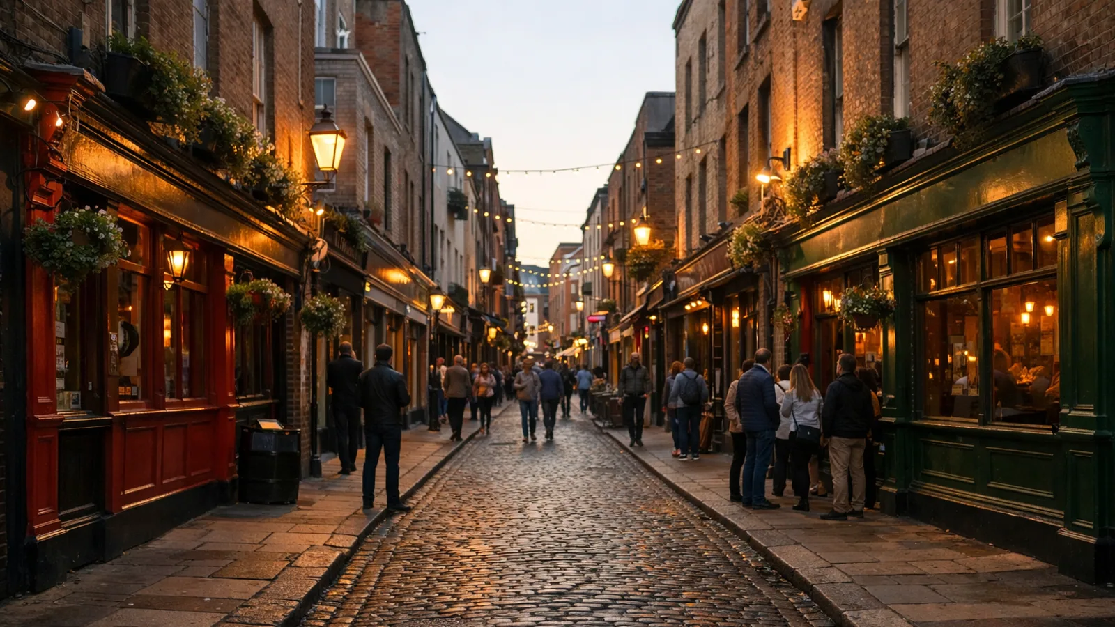 Temple Bar à Dublin : y aller ou l'éviter selon son voyage : photo de couverture pour illustrer cet article