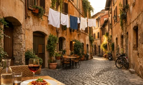 Trastevere à Rome : balade, bonnes heures et pièges à éviter : photo de couverture pour illustrer cet article