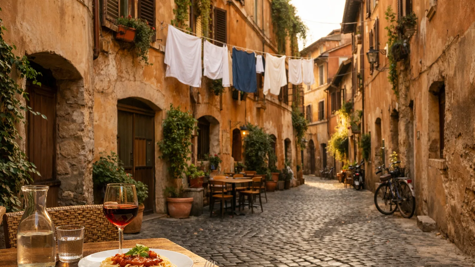 Trastevere à Rome : balade, bonnes heures et pièges à éviter : photo de couverture pour illustrer cet article