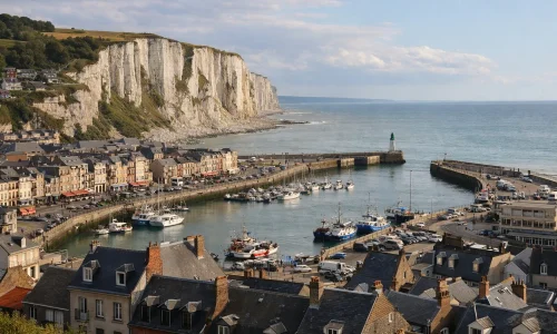Le Tréport le temps d'un week-end : falaises, port et bonnes pauses : photo de couverture pour illustrer cet article