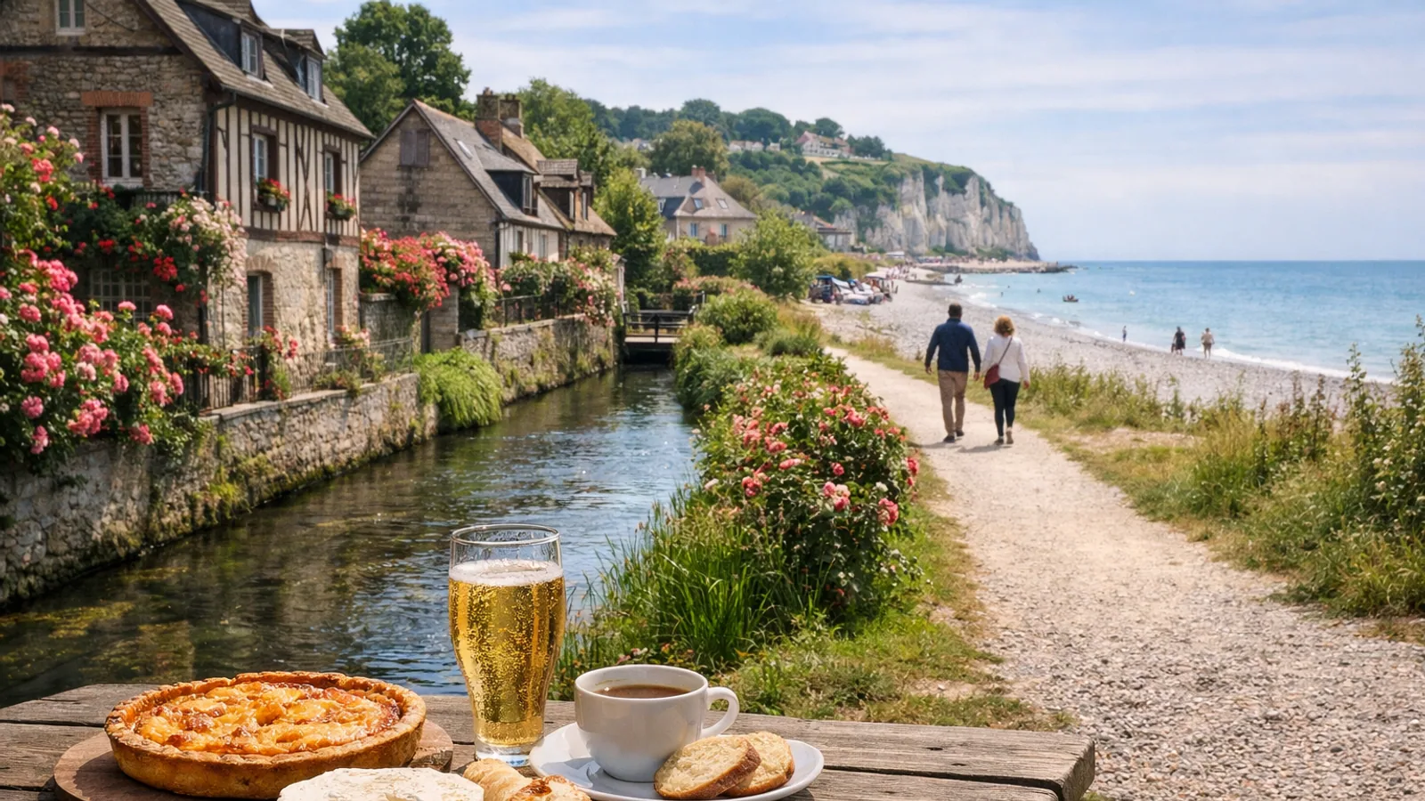 Veules-les-Roses : balade, mer et détails à ne pas manquer : photo de couverture pour illustrer cet article