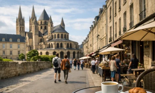 Visiter Caen pour la première fois : château, abbayes et quartiers vivants : photo de couverture pour illustrer cet article